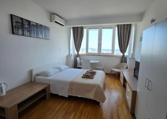 Kiki With A Sea View, Free Wifi, For 2 Persons Lägenhet Zadar